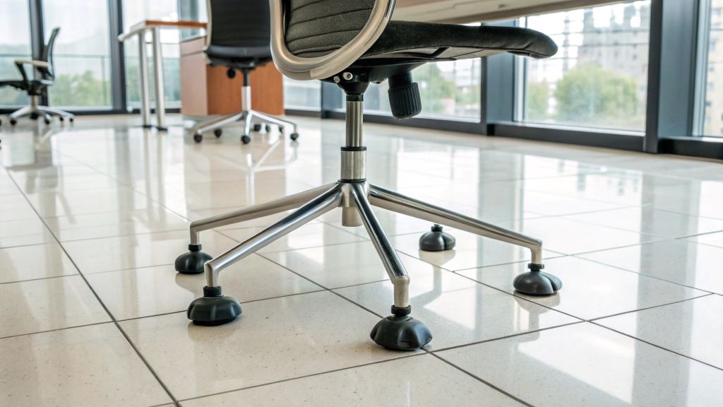 How to stop sliding chairs on tile floors tips home