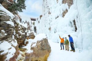 Ouray Colorado ice climbing