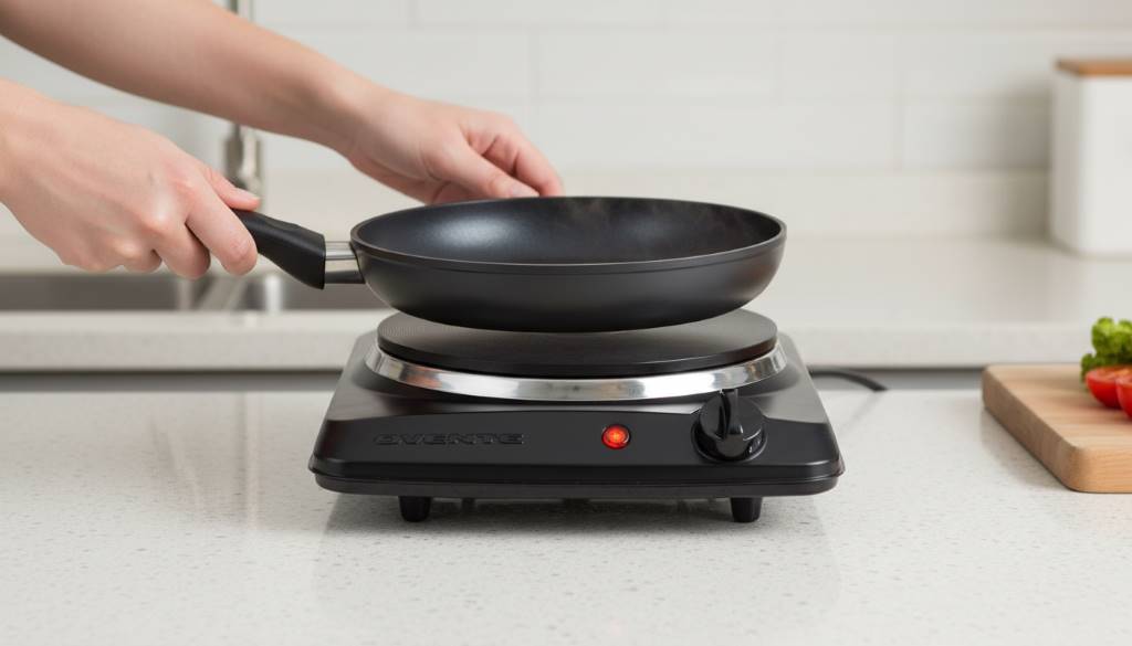 How to Use the OVENTE 1000W Single Burner Hot Plate Safely at Home