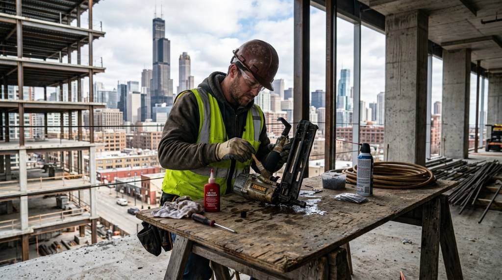How to Extend Nail Gun Lifespan in Chicago, IL Construction Projects